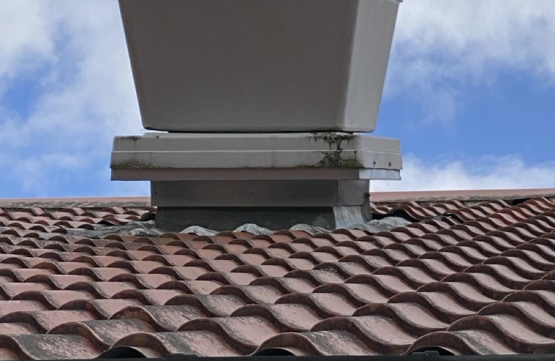 Rooftop kitchen extract fan and ductwork in Portsmouth